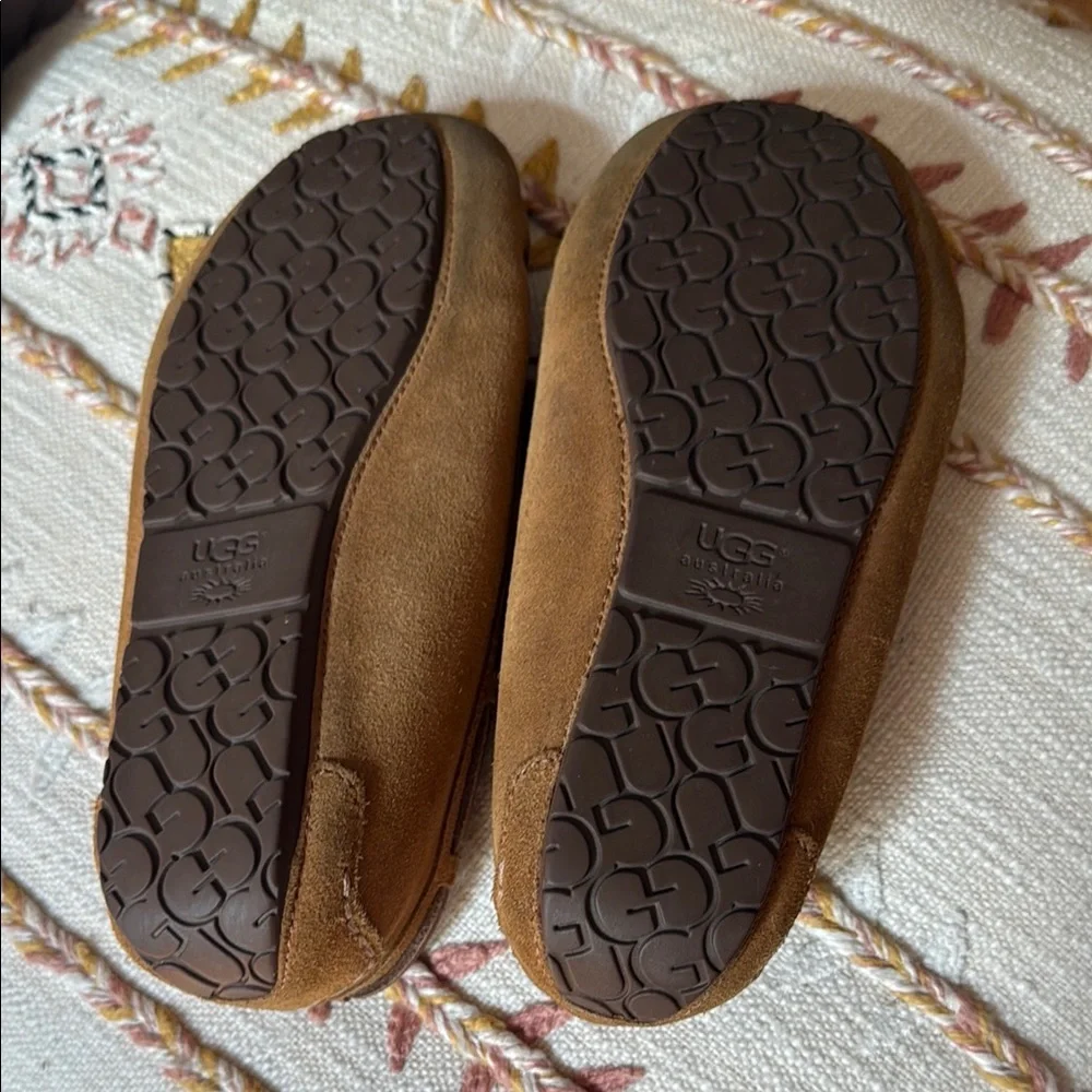 UGG Brown Moccasin Slippers